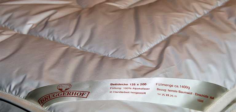 Alpaka-Bettwaren